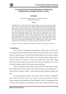 analisis disain sistem proteksi petir pada pembangkit listrik tenaga