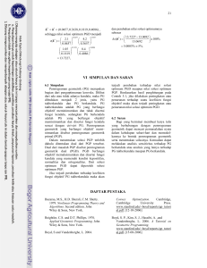 Pemrograman Geometrik dan Analisis Sensitivitasnya