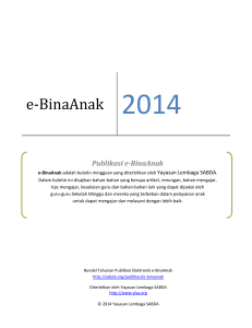 e-BinaAnak 2014 - SABDA