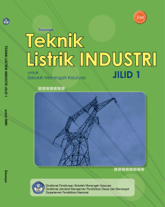 Teknik Listrik Indus Jilid 1 Kelas 10 Siswoyo 2008