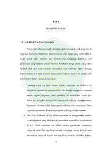 9 BAB II KAJIAN PUSTAKA 2.1 Hasil