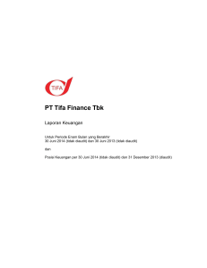 PT Tifa Finance Tbk