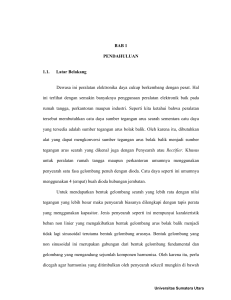 proposal thesis - Universitas Sumatera Utara