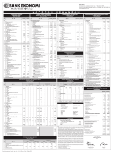 Bank Ekonomi quarterly financial report - Q4 2012