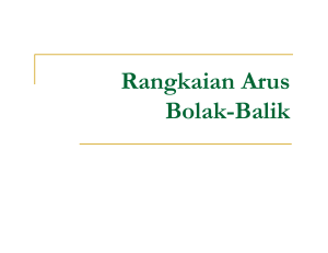 Rangkaian Arus Bolak