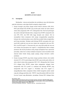 BAB V KESIMPULAN DAN SARAN 5.1