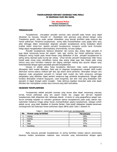 Toxoplasmosis - Universitas Sumatera Utara