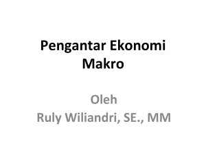 Pengantar Ekonomi Makro