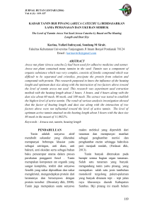 119 KADAR TANIN BIJI PINANG - Jurnal UNTAN