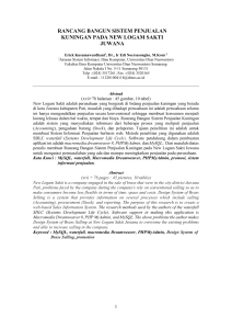 format sisfo - Universitas Dian Nuswantoro