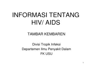 informasi tentang hiv/ aids