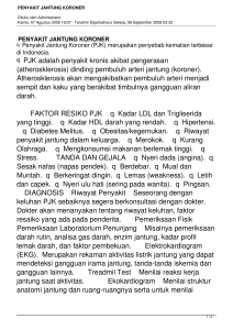 penyakit jantung koroner