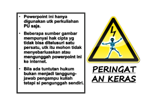 Pengindraan = Sensasi = Sensation