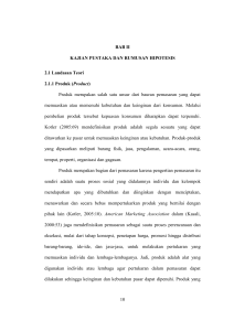 10 BAB II KAJIAN PUSTAKA DAN RUMUSAN HIPOTESIS 2.1