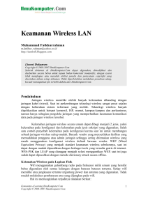 Keamanan Wireless LAN