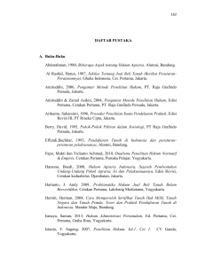 DAFTAR PUSTAKA A. Buku-Buku Abdurahman, 1980