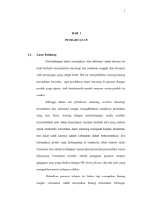 BAB I - Digital Library UWP