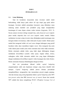 1 BAB 1 PENDAHULUAN 1.1. Latar Belakang Saat ini kesadaran