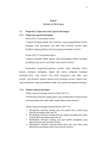 BAB II TINJAUAN PUSTAKA 2.1 Pengertian, Tujuan dan Jenis