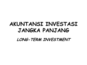 akuntansi investasi jangka panjang