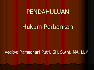 Hukum Perbankan