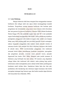 1 BAB 1 PENDAHULUAN 1.1 Latar Belakang Bangsa Indonesia