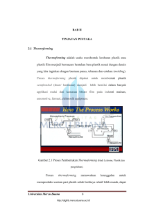 Universitas Mercu Buana BAB II TINJAUAN PUSTAKA 2.1