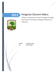 Pengantar Ekonomi Makro