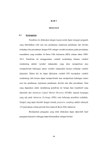 BAB V PENUTUP 5.1 Kesimpulan Penelitian ini dilakukan dengan