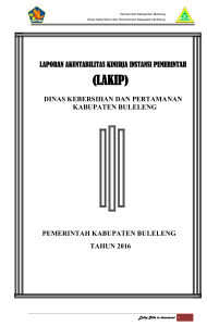 lakip - Pemerintah Kabupaten Buleleng