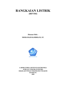 rangkaian listrik - UIGM | Login Student