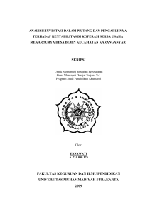 skripsi fakultas keguruan dan ilmu pendidikan universitas