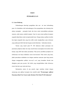 proposal skripsi - potensi utama repository