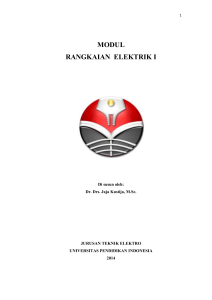 modul rangkaian elektrik i