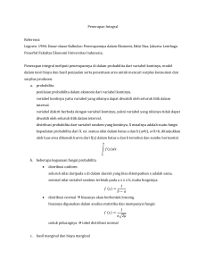 Penerapan Integral Referensi: Legowo. 1984. Dasar