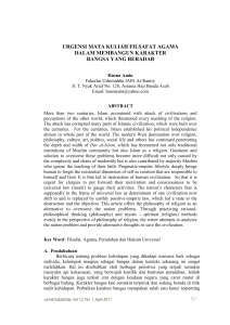 51 urgensi mata kuliah filsafat agama dalam
