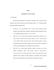 59 BAB V KESIMPULAN DAN SARAN 5.1 Kesimpulan Berdasarkan