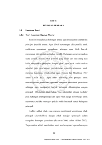 BAB II TINJAUAN PUSTAKA 2.1 Landasan Teori 2.1.1 Teori