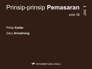 Prinsip-prinsip Pemasaran