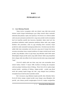 bab 1 pendahuluan - Repository Maranatha