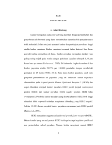 1 BAB I PENDAHULUAN A. Latar Belakang Kanker