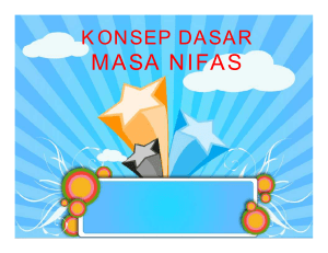 KONSEP DASAR MASA NIFAS