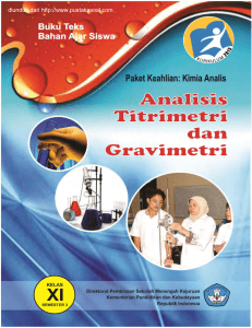 Analisis Titrimetri Dan Gravimetri 3