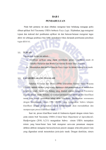 Aplikasi Soil Taxonomy Usda Berbasis Fuzzy Logic