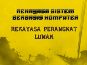 rekayasa sistem berbasis komputer