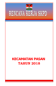 kecamatan pasan tahun 2018 - Pemerintah Kabupaten Minahasa