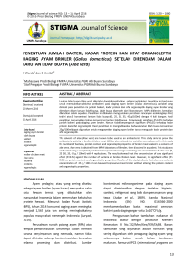 STIGMA Journal of Science - Jurnal Adi Buana