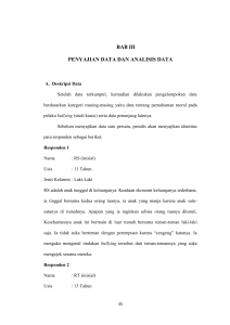 bab iii penyajian data dan analisis data