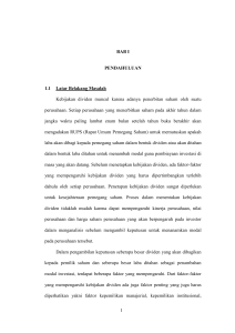 pengaruh kepemilikan managerial, kepemilikan institusional