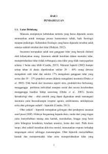 1 BAB 1 PENDAHULUAN 1.1. Latar Belakang Manusia mempunyai